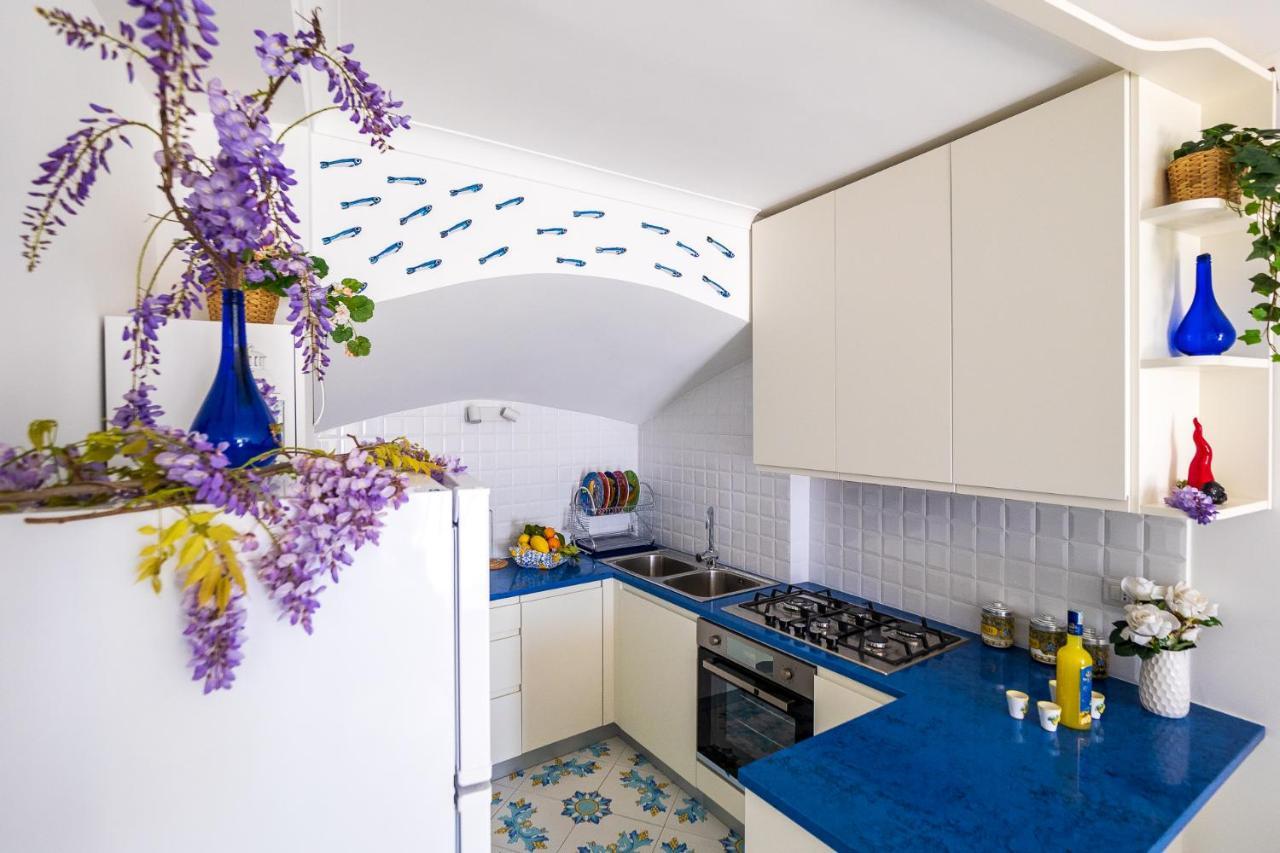Ferienwohnung Blue Waves - De Vivo Realty Positano Exterior foto